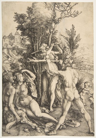 Hercules op de tweesprong door Albrecht Dürer