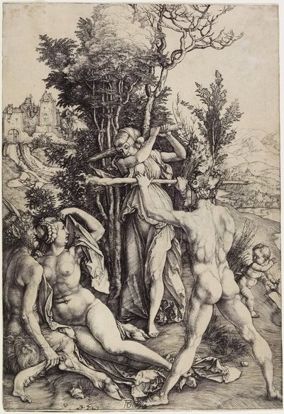 Hercules, c. 1499 door Albrecht Dürer