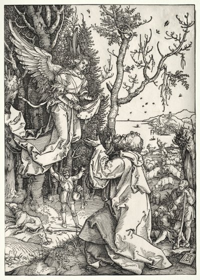 Joachim en de Engel door Albrecht Dürer