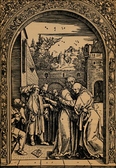 Joachim en Anna, 1504 door Albrecht Dürer