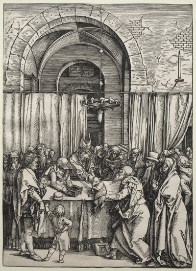 Joachims Offer Afgewezen door de Hogepriester door Albrecht Dürer