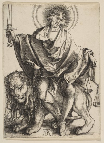 Gerechtigheid, ca. 1499 door Albrecht Dürer