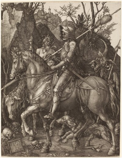Ridder, Dood en Duivel door Albrecht Dürer
