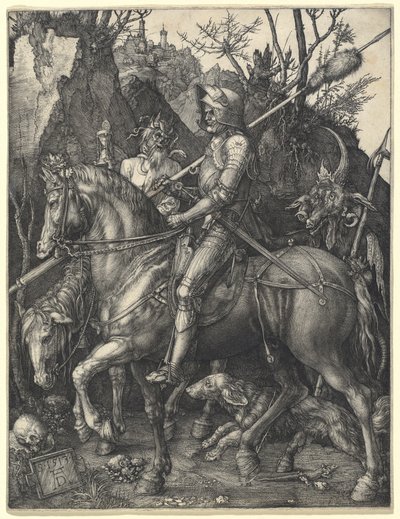 Ridder, Dood en Duivel door Albrecht Dürer