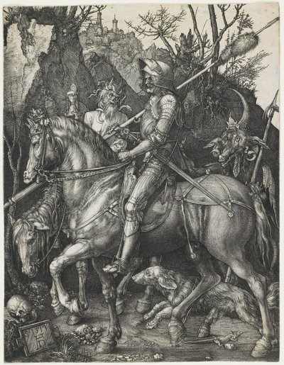 Ridder, Dood en de Duivel door Albrecht Dürer