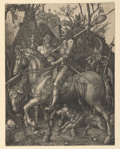 Ridder, dood en duivel door Albrecht Dürer