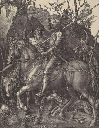 Ridder, Dood en de Duivel door Albrecht Dürer