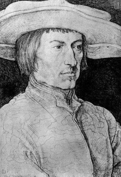Lucas van Leyden, 1936 door Albrecht Dürer