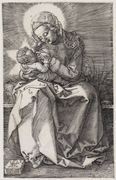 Voedende Madonna door Albrecht Dürer