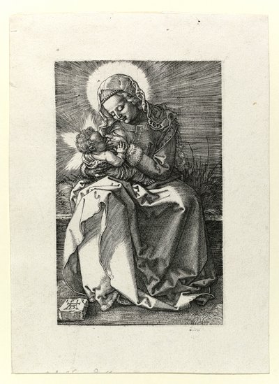 Madonna voedt het Kind, 1519 door Albrecht Dürer