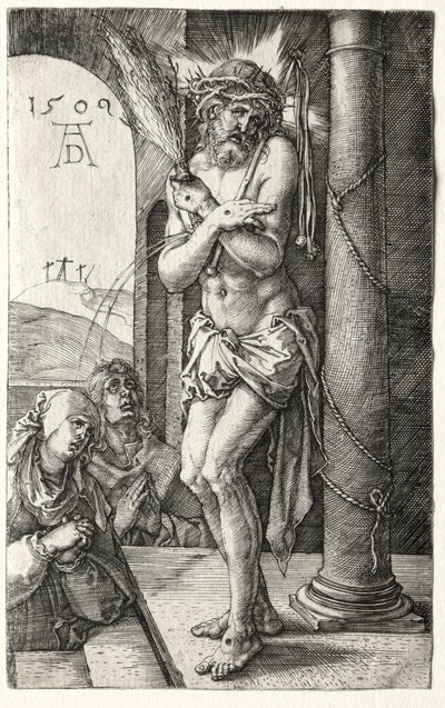 Man van Smarten bij de Zuil, 1509 door Albrecht Dürer