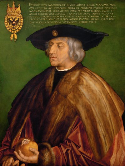 Maximiliaan I, Heilige Roomse Keizer door Albrecht Dürer
