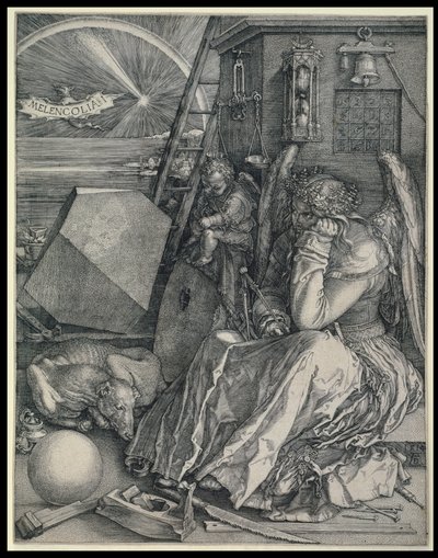 Melencolia I (De melancholie) door Albrecht Dürer