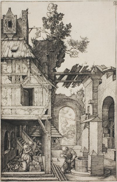 Geboorte van Christus door Albrecht Dürer