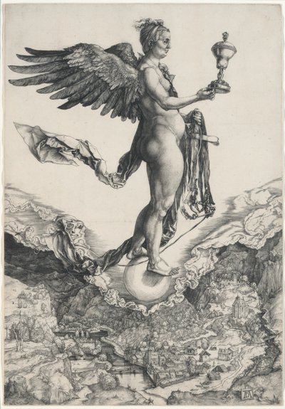 Nemesis door Albrecht Dürer