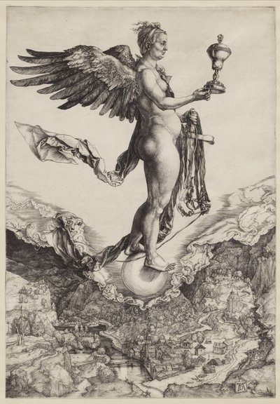 Nemesis door Albrecht Dürer