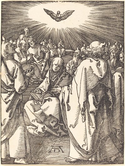 Pinksteren door Albrecht Dürer