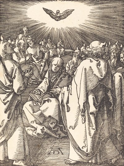 Pinksteren door Albrecht Dürer