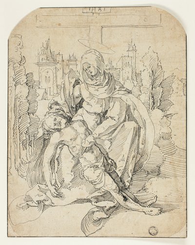 Pieta door Albrecht Dürer