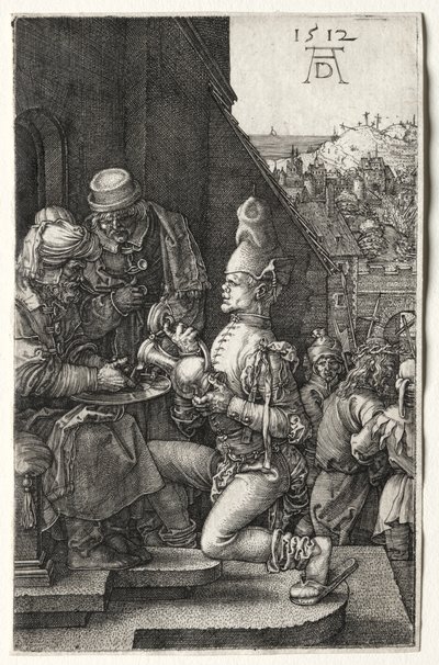 Pilatus wast zijn handen, 1512 door Albrecht Dürer