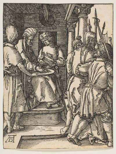 Pilatus Wast Zijn Handen, uit De Kleine Passie, ca. 1509 door Albrecht Dürer