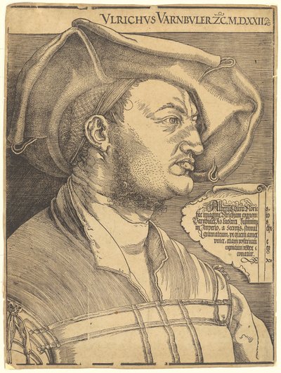 Portret van Ulrich Varnbüler door Albrecht Dürer