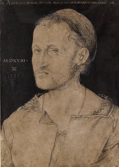 Portret van Hans Burgkmair door Albrecht Dürer