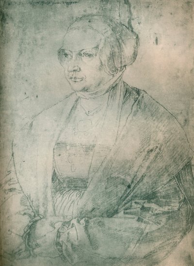 Portret van een Dame, ca. 1500-1520, 1903 door Albrecht Dürer