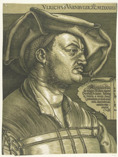 Portret van Ulrich Varnbüler door Albrecht Dürer