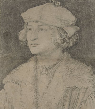 Portret van een jongeman met hoed, ca. 1506 door Albrecht Dürer