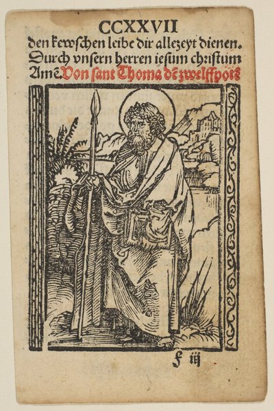 Religieuze scènes gebruikt in Salus Anime.n.d. door Albrecht Dürer