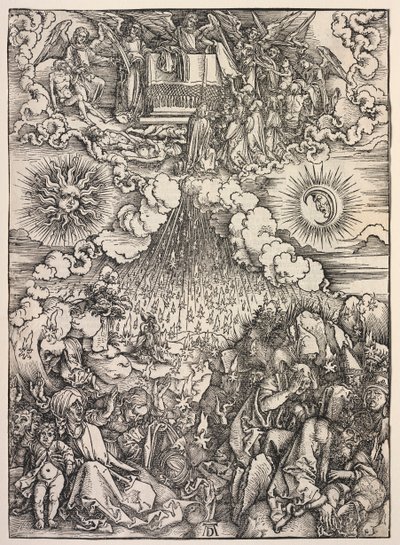 Openbaring van Johannes: Opening van het Zesde Zegel door Albrecht Dürer