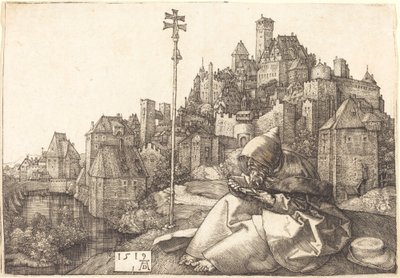 Sint Antonius Leest door Albrecht Dürer