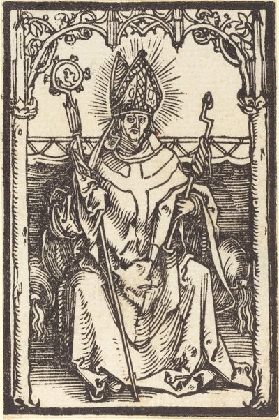 Sint Erasmus door Albrecht Dürer