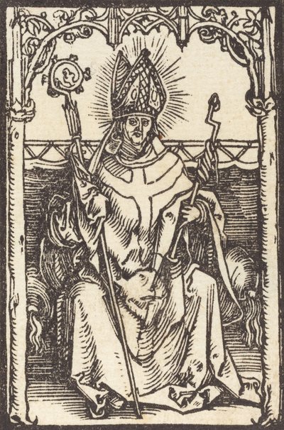 Sint Erasmus door Albrecht Dürer