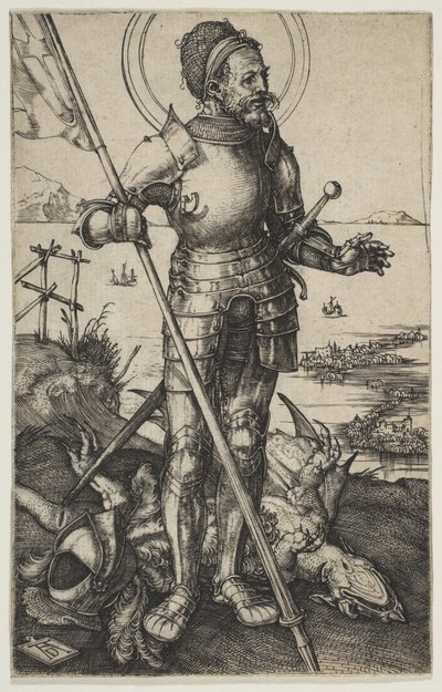 Sint Joris Staand door Albrecht Dürer
