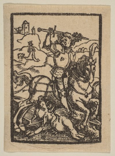 Sint Joris door Albrecht Dürer