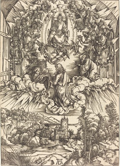 Sint Jan voor God en de Ouderen door Albrecht Dürer