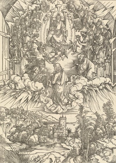 Sint Jan voor God en de Oudsten, 1498 door Albrecht Dürer