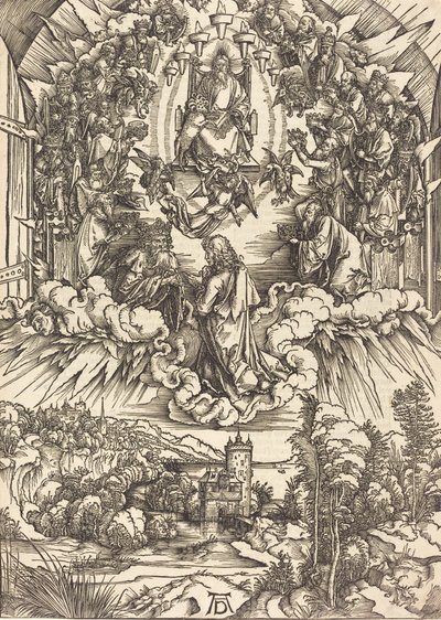 Sint Jan voor God en de Ouderen door Albrecht Dürer