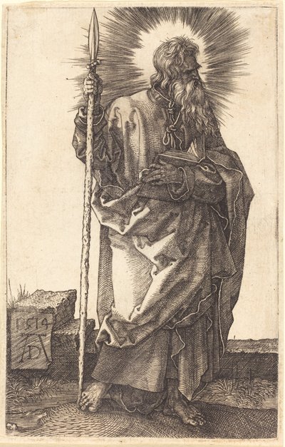 Sint Thomas door Albrecht Dürer