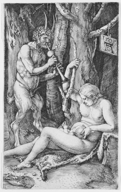 Satyrfamilie door Albrecht Dürer