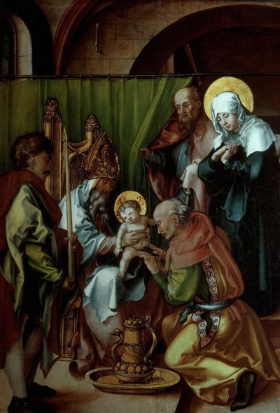 Zeven Smarten Polyptiek Besnijdenis van Jezus door Albrecht Dürer