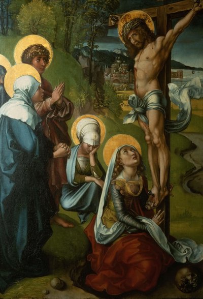 Zeven Smarten Polyptiek Kruisiging, 1495-1496 door Albrecht Dürer