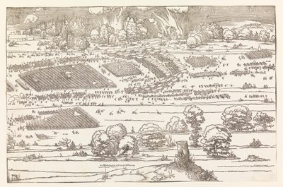 Belegering van een Stad (Deel 2) door Albrecht Dürer