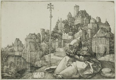 Sint Antonius door Albrecht Dürer