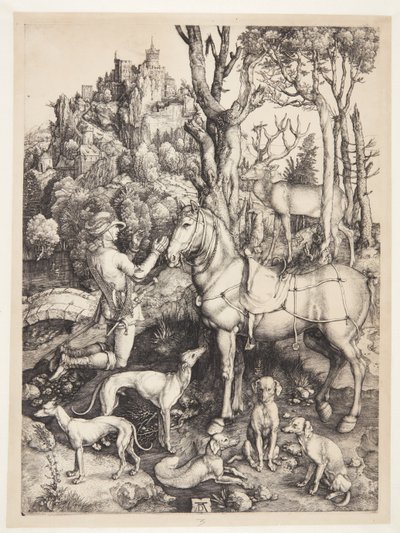 St. Eustachius door Albrecht Dürer
