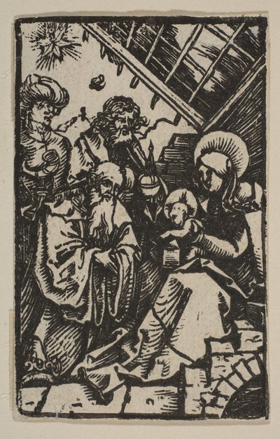 De aanbidding van de koningen door Albrecht Dürer