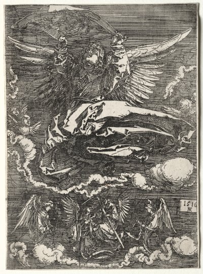 De Engel met de Zweetdoek door Albrecht Dürer