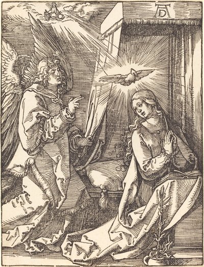 De Aankondiging door Albrecht Dürer